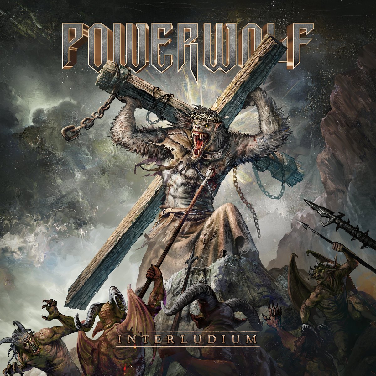 Powerwolf — Living On A Nightmare cover artwork