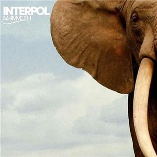 Interpol — Mammoth cover artwork