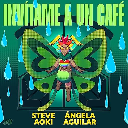 Steve Aoki & Ángela Aguilar Invítame A Un Café cover artwork