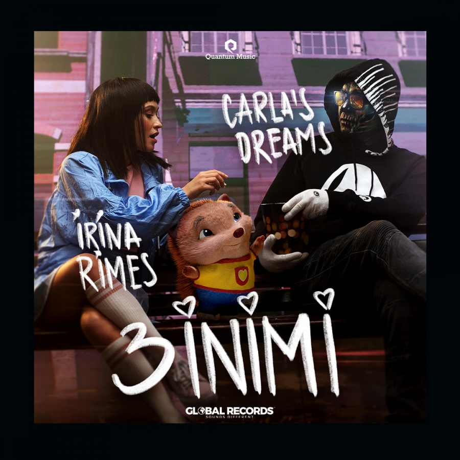 Irina Rimes featuring Carla&#039;s Dreams — 3 Inimi cover artwork