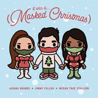 Jimmy Fallon featuring Megan Thee Stallion — (It Was A) Masked Christmas cover artwork