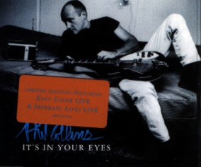 Phil Collins It&#039;s In Your Eyes cover artwork