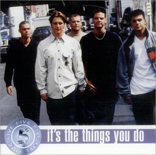 Five — It&#039;s The Things You Do cover artwork