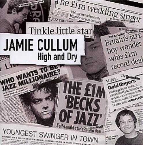 Jamie Cullum High and Dry cover artwork