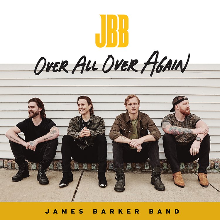 James Barker Band — Over All Over Again cover artwork