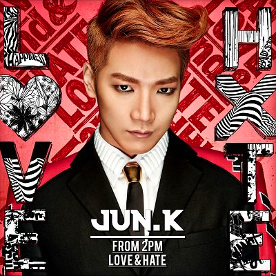 Jun.K LOVE &amp; HATE cover artwork