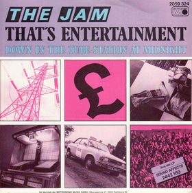 The Jam — That&#039;s Entertainment cover artwork