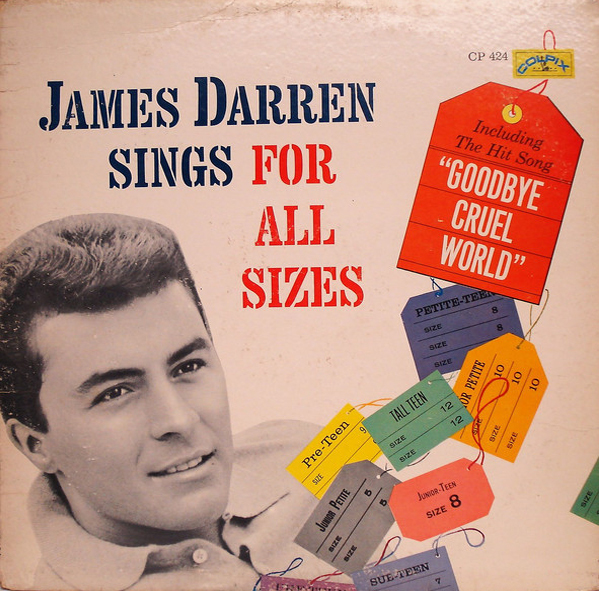 James Darren James Darren Sings for All Sizes cover artwork