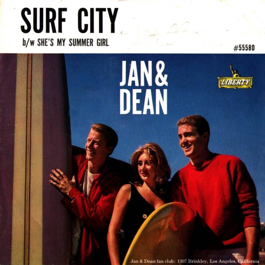 Jan and Dean Surf City cover artwork
