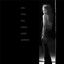 Janet Jackson — Any Time, Any Place/And On and On cover artwork