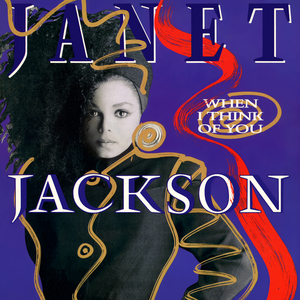Janet Jackson — When I Think of You cover artwork