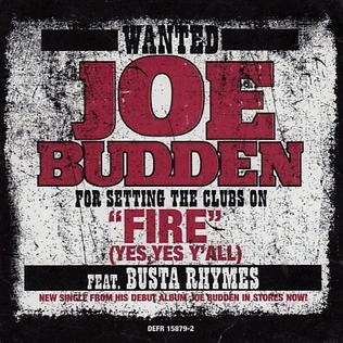 Joe Budden featuring Busta Rhymes — Fire cover artwork