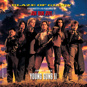 Jon Bon Jovi Blaze of Glory cover artwork