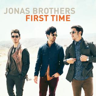 Jonas Brothers First Time cover artwork