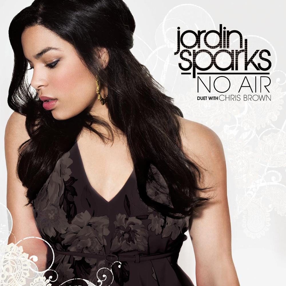 Jordin Sparks featuring Chris Brown — No Air cover artwork