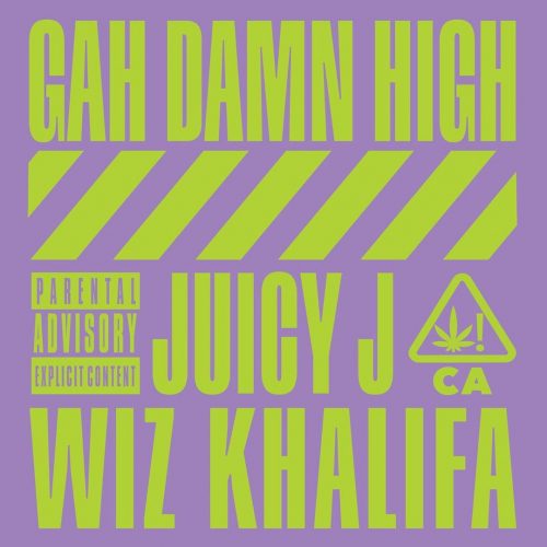 Juicy J & Wiz Khalifa Gah Damn High cover artwork