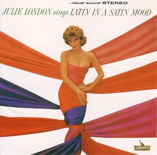 Julie London Latin In A Satin Mood cover artwork