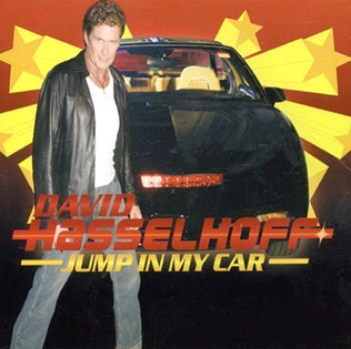 David Hasselhoff — Jump in My Car cover artwork