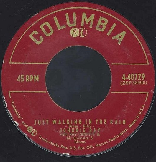 Johnnie Ray featuring Ray Conniff — Just Walking in the Rain cover artwork