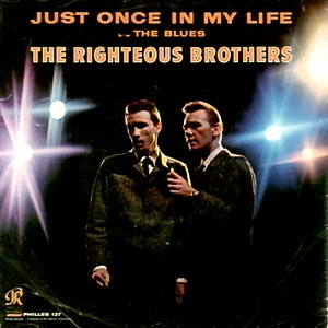 The Righteous Brothers Just Once in My Life cover artwork