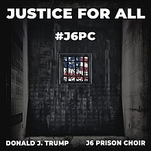 Donald J. Trump & J6 Prison Choir — Justice For All cover artwork
