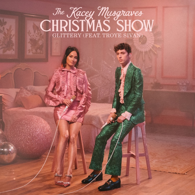 Kacey Musgraves featuring Troye Sivan — Glittery cover artwork