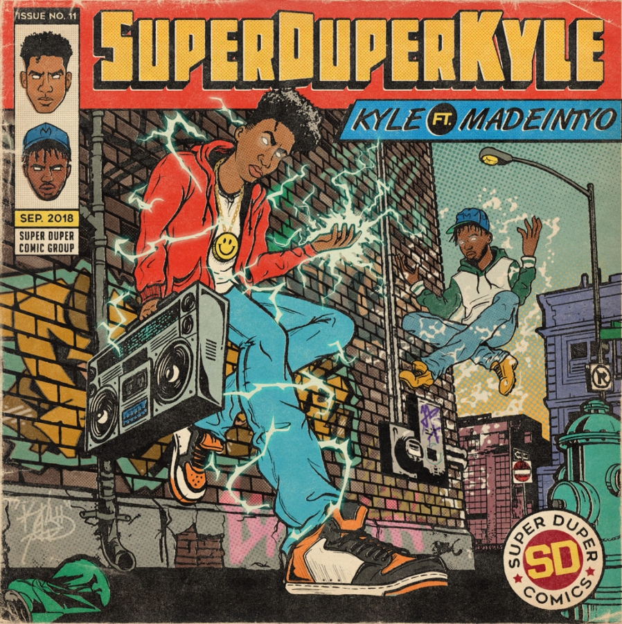 KYLE ft. featuring MadeinTYO SUPERDUPERKYLE cover artwork