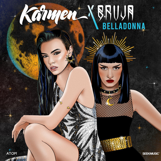 Karmen & BRUJA Belladonna cover artwork