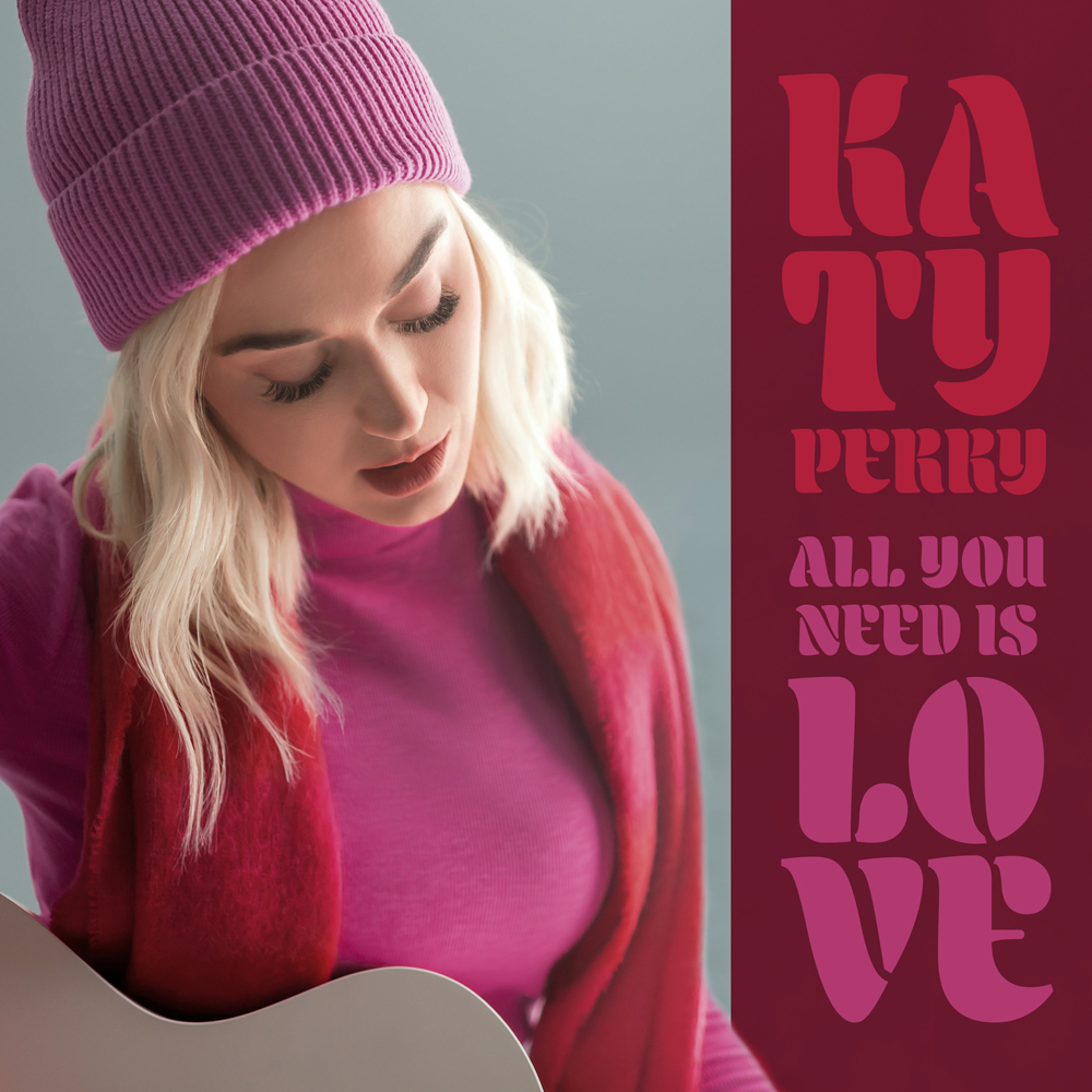 Katy Perry All You Need Is Love cover artwork