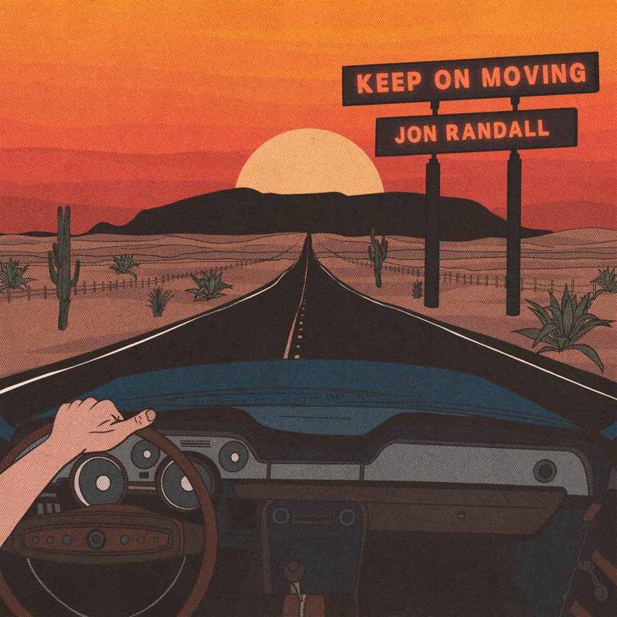 Jon Randall — Keep On Moving cover artwork