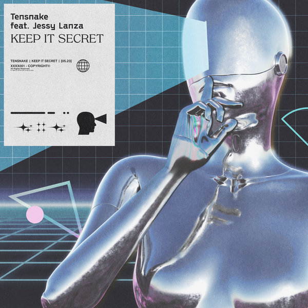Tensnake & Jessy Lanza — Keep It Secret cover artwork