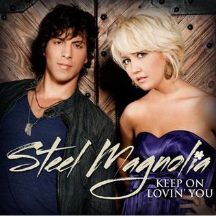 Steel Magnolia Keep On Lovin&#039; You cover artwork