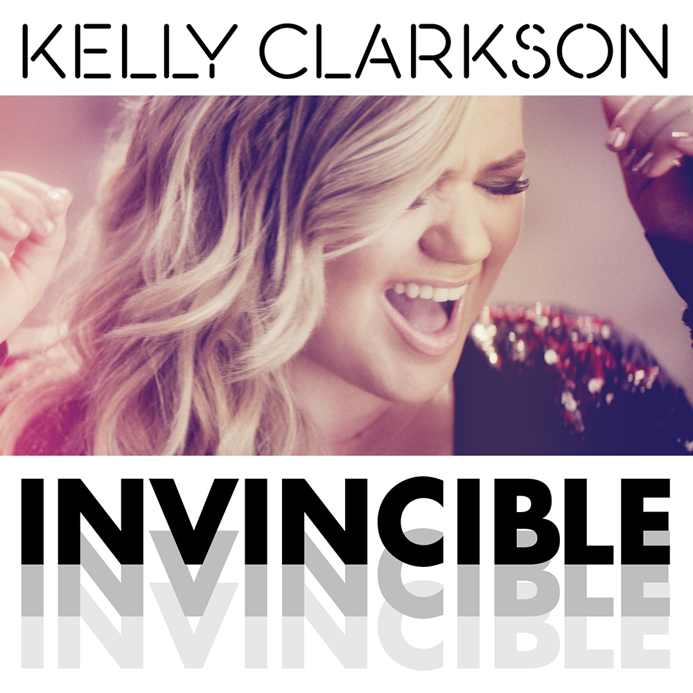 Kelly Clarkson — Invincible cover artwork