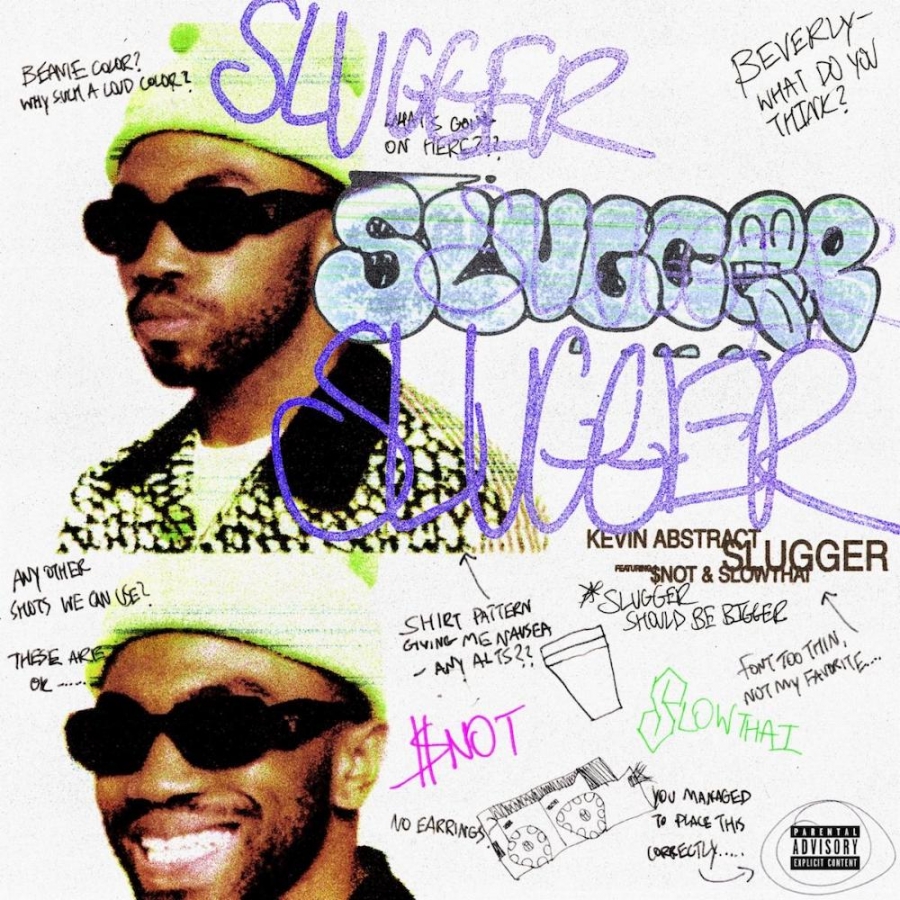Kevin Abstract ft. featuring $NOT & slowthai SLUGGER cover artwork