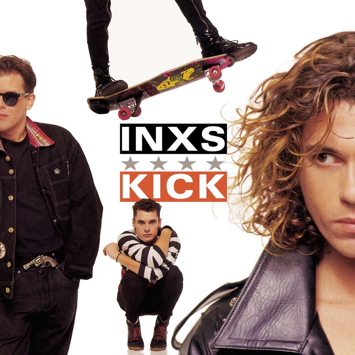 INXS Kick cover artwork