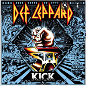 Def Leppard Kick cover artwork