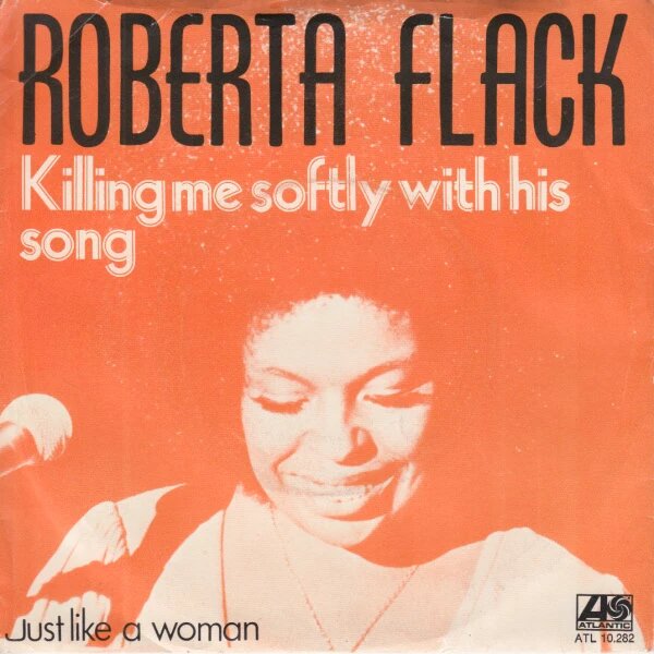 Roberta Flack Killing Me Softly with His Song cover artwork
