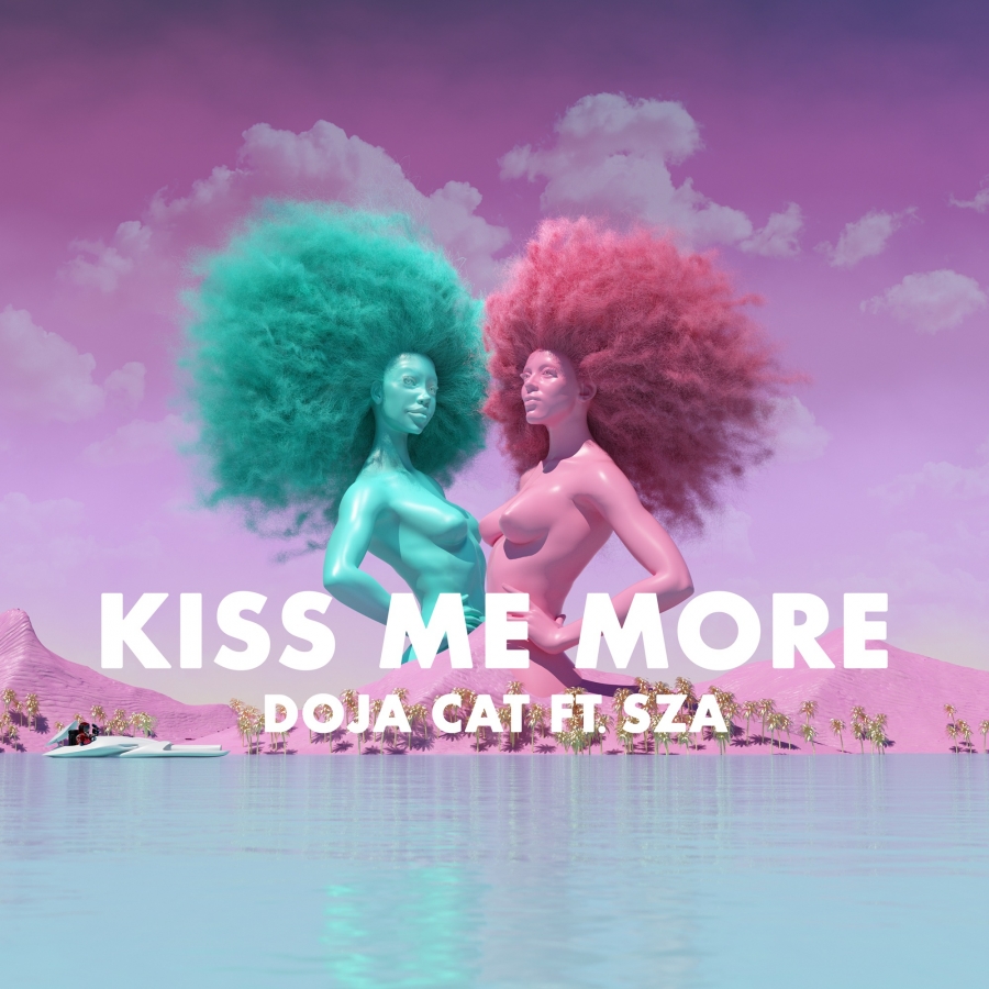 Doja Cat featuring SZA — Kiss Me More cover artwork