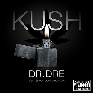 Dr. Dre ft. featuring Snoop Dogg & Akon Kush cover artwork