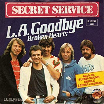 Secret Service L.A.Goodbye cover artwork
