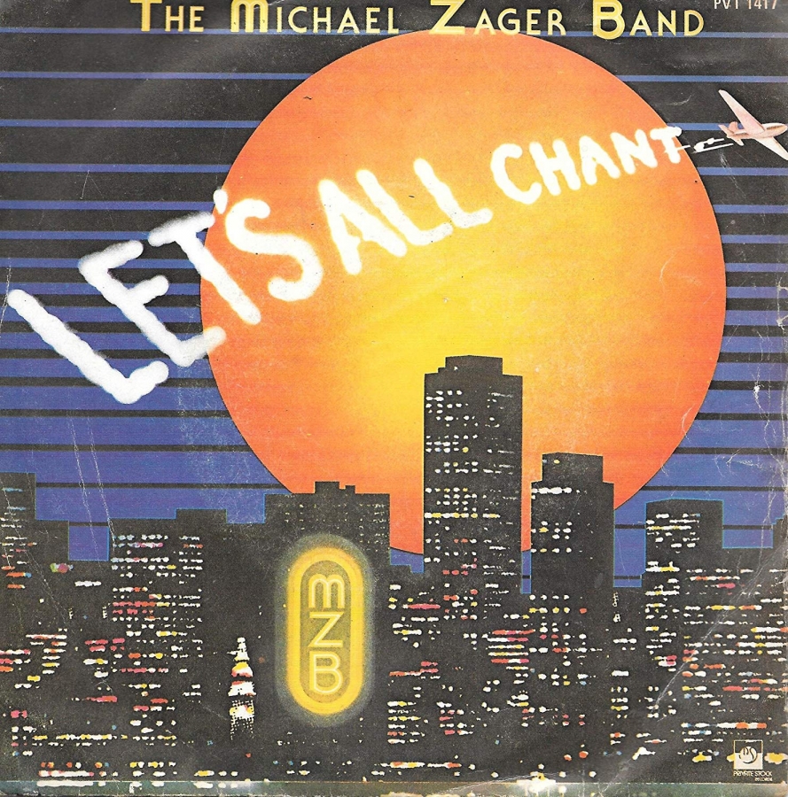 MICHAEL ZAGER BAND Let&#039;s All Chant cover artwork