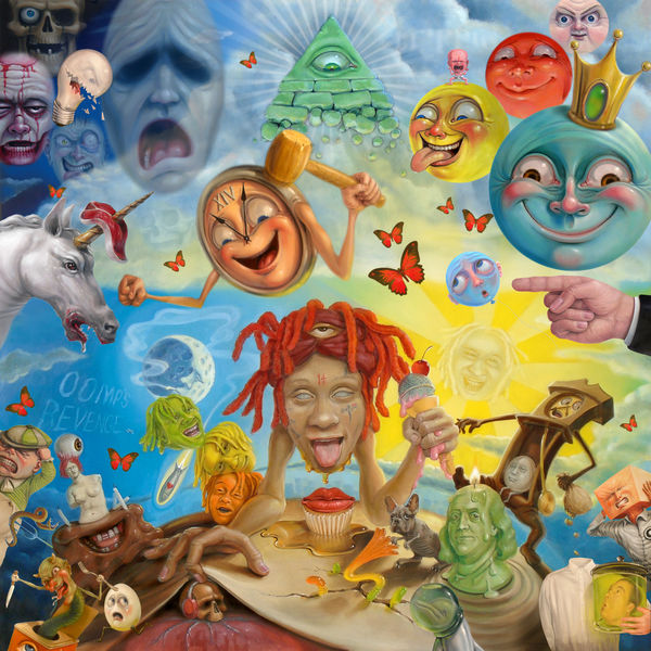 Trippie Redd featuring Young Thug & Reese LAFLARE — Forever Ever cover artwork