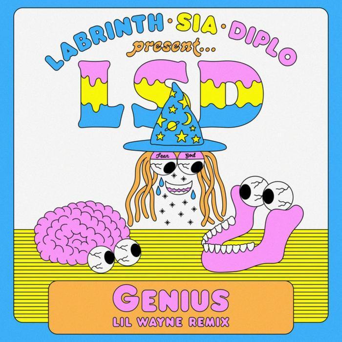 LSD ft. featuring Lil Wayne Genius (Lil Wayne Remix) cover artwork