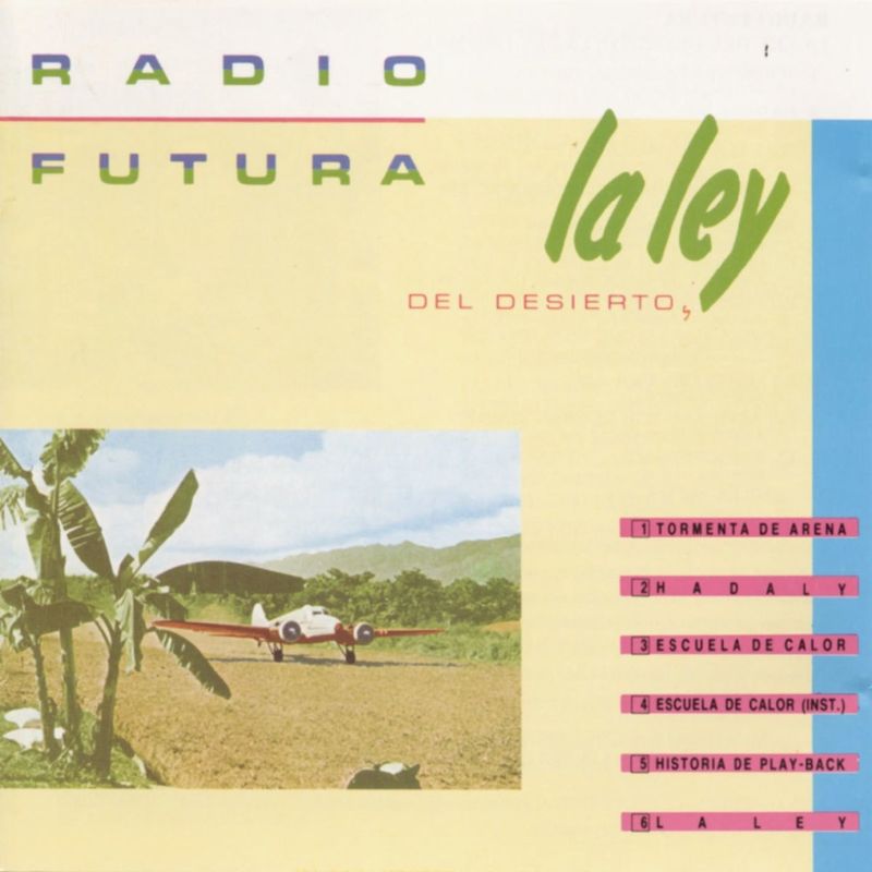 Radio Futura La Ley del Desierto/La Ley del Mar cover artwork
