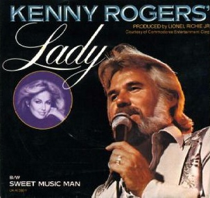 Kenny Rogers Lady cover artwork