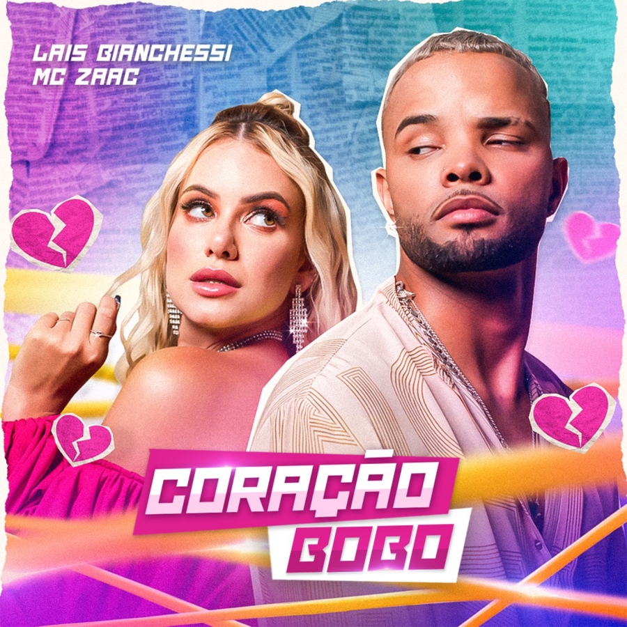 Lais Bianchessi & MC Zaac Coração Bobo cover artwork