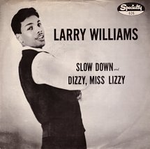 Larry Williams Dizzy Miss Lizzy cover artwork