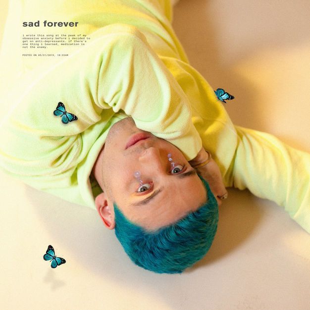 Lauv — Sad Forever cover artwork
