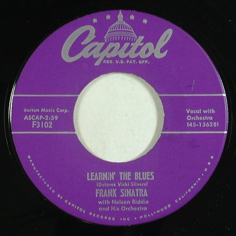 Frank Sinatra — Learnin&#039; the Blues cover artwork