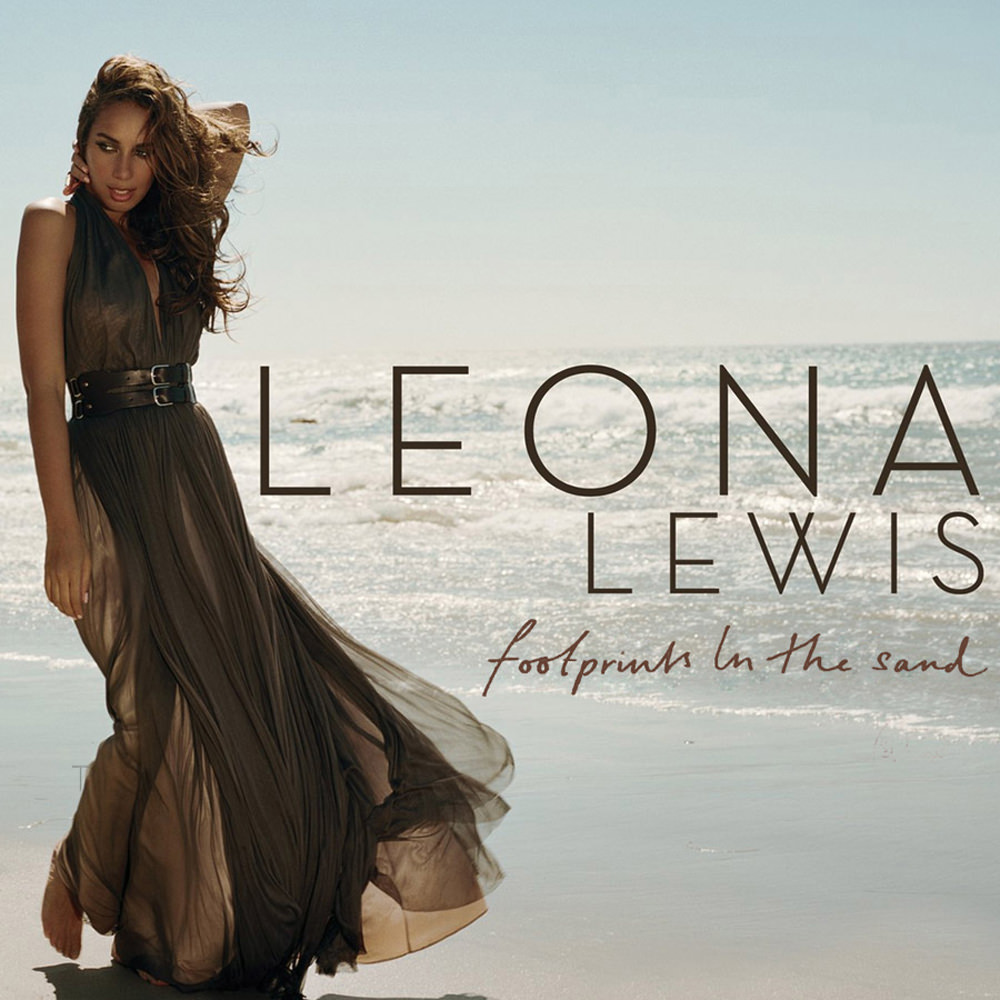 Leona Lewis — Footprints in the Sand cover artwork